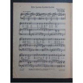 DAVID WHITNEY KRAMER It's Love-Love-Love Chant Piano 1945